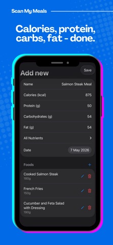 My Meals: Calorie Counter screenshot