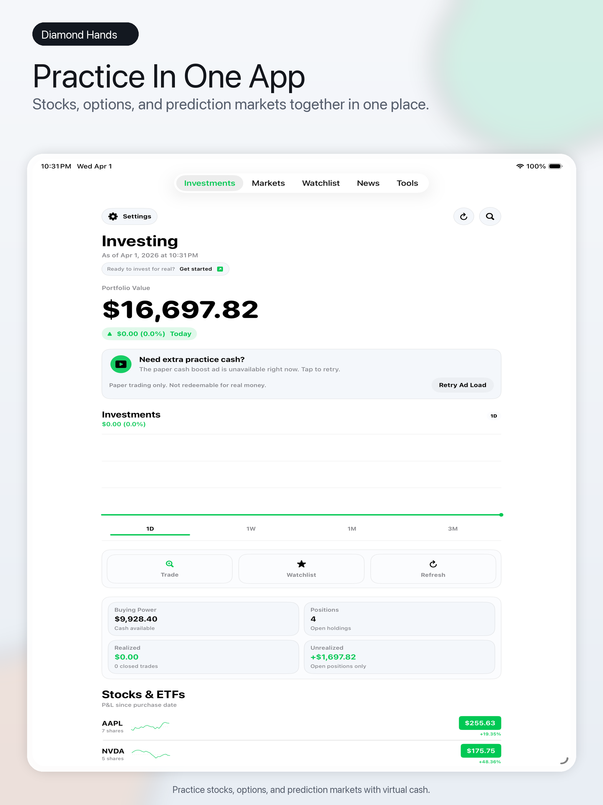 Diamond Hands Investing