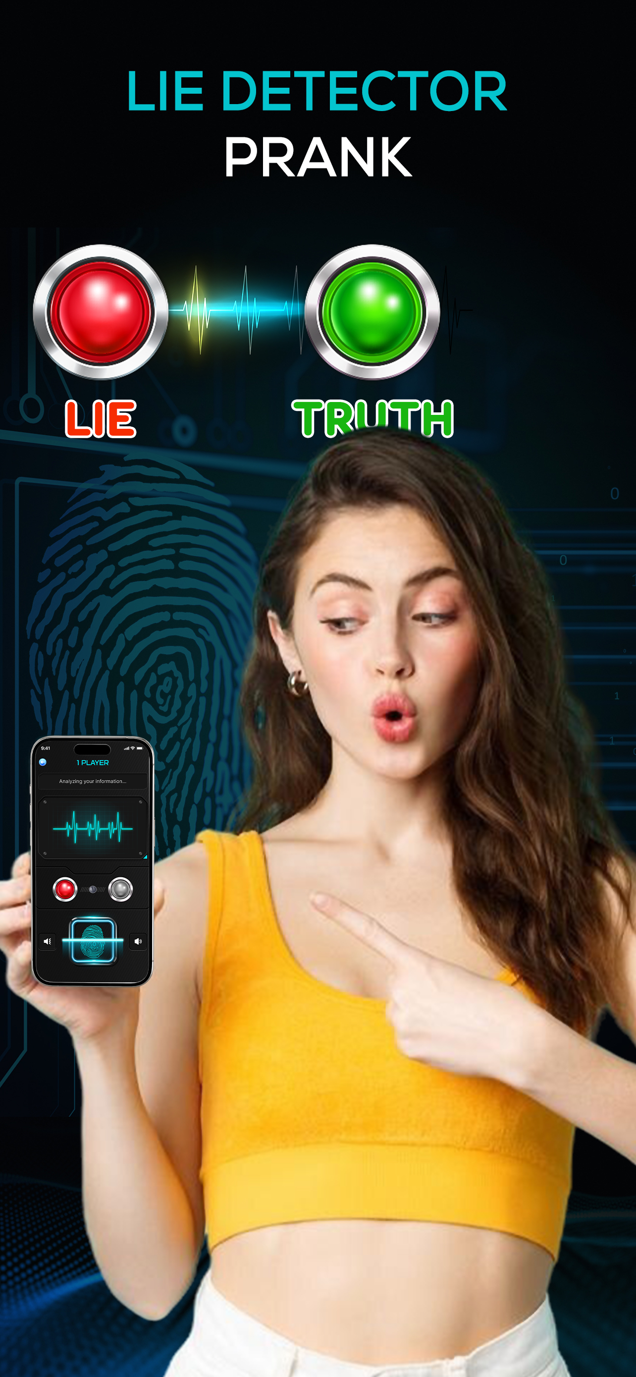 Lie Detector - Prank Simulator