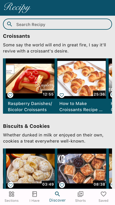 Recipy - Bakery Goods Recipes Screenshot