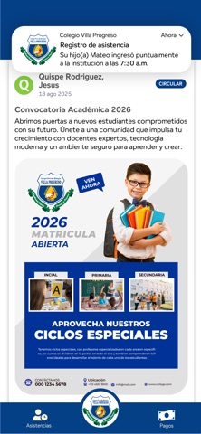 Colegio Villa Progreso screenshot