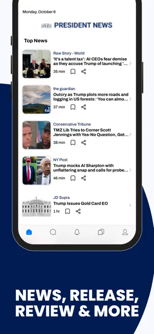 President & Oval Office News screenshot 2