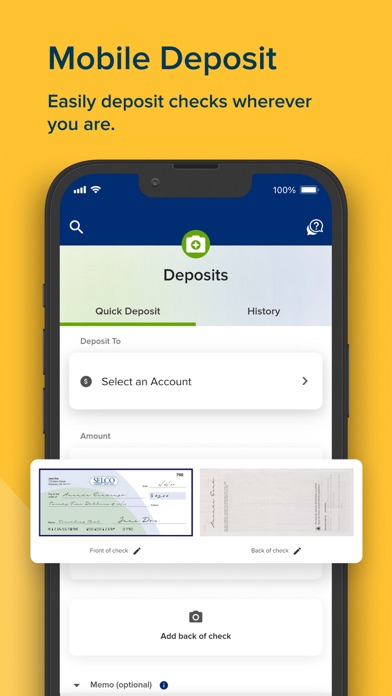 SELCO Community Credit Union Screenshot