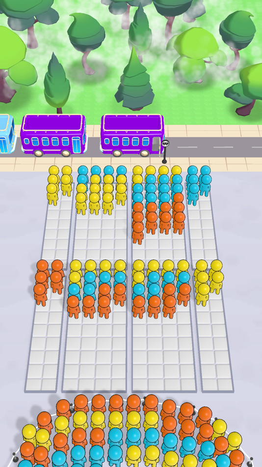 #4. Passenger Queue 3D (iOS) 由: DK Bilgi Teknolojileri