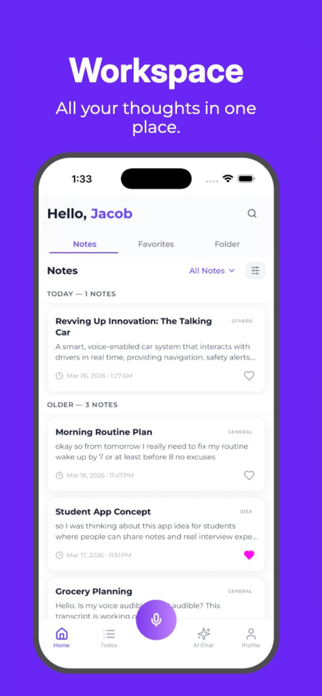 Voice Notes Lab: AI Notes Screenshot 6 of 7