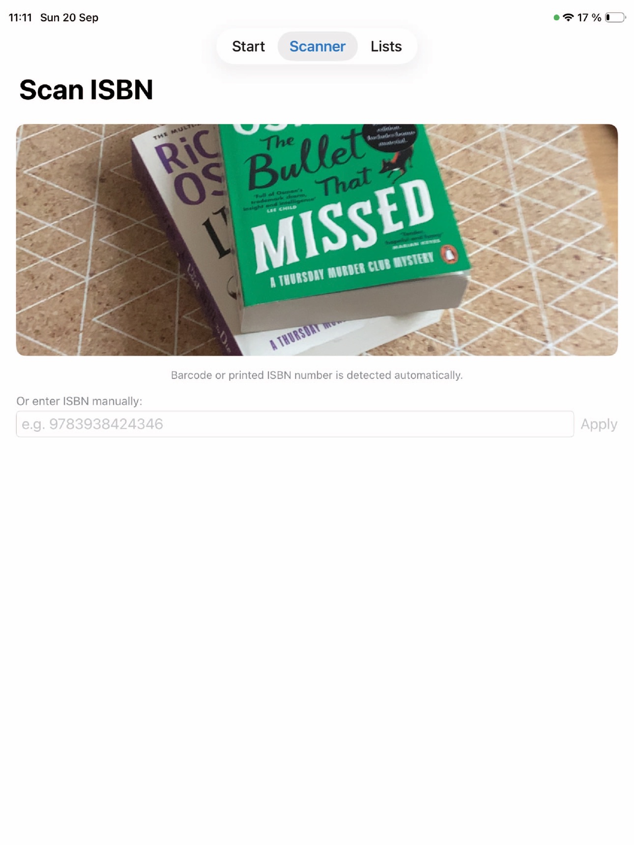 Screenshot 5 of BookScanner BL