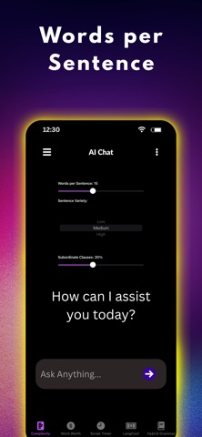 CreativeMultilang AI Assistant screenshot