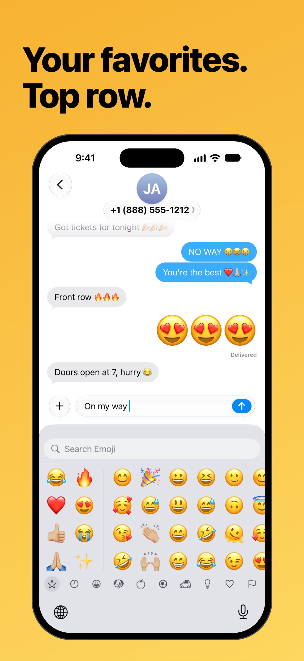 Screenshot 3 of Tidymoji: Emoji Keyboard