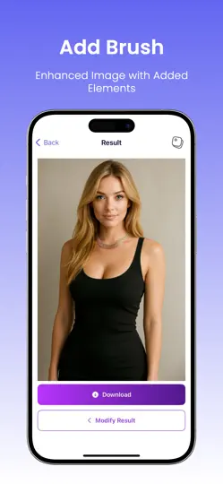 Captura de pantalla de Quill: AI Magic Photo Editor en iPhone 2