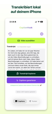 CaptionHook screenshot