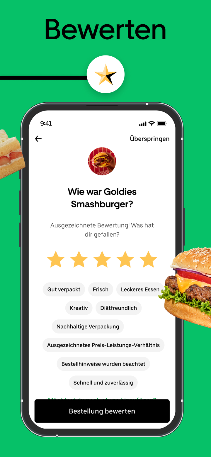 Uber Eats: Essen, Lieferdienst screenshot 7