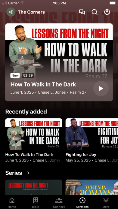 The Corners Chapel iPhone screenshot 3 - Lifestyle app