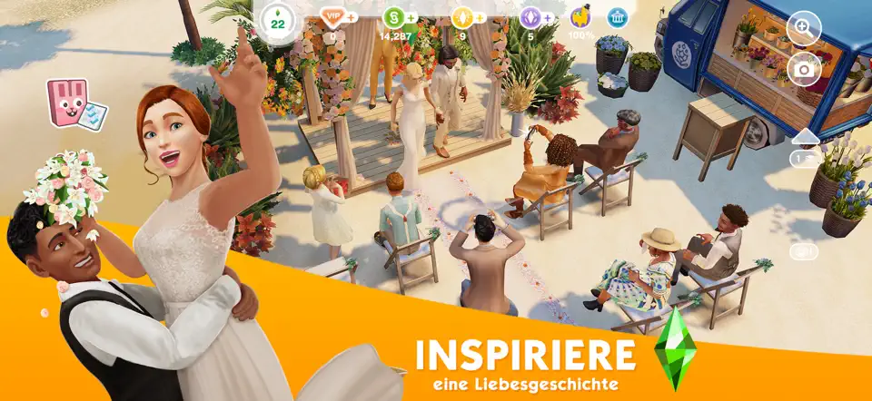 Screenshot von Die Sims™ FreePlay auf dem iPhone 3