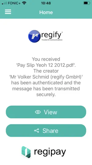 regipay screenshot 1