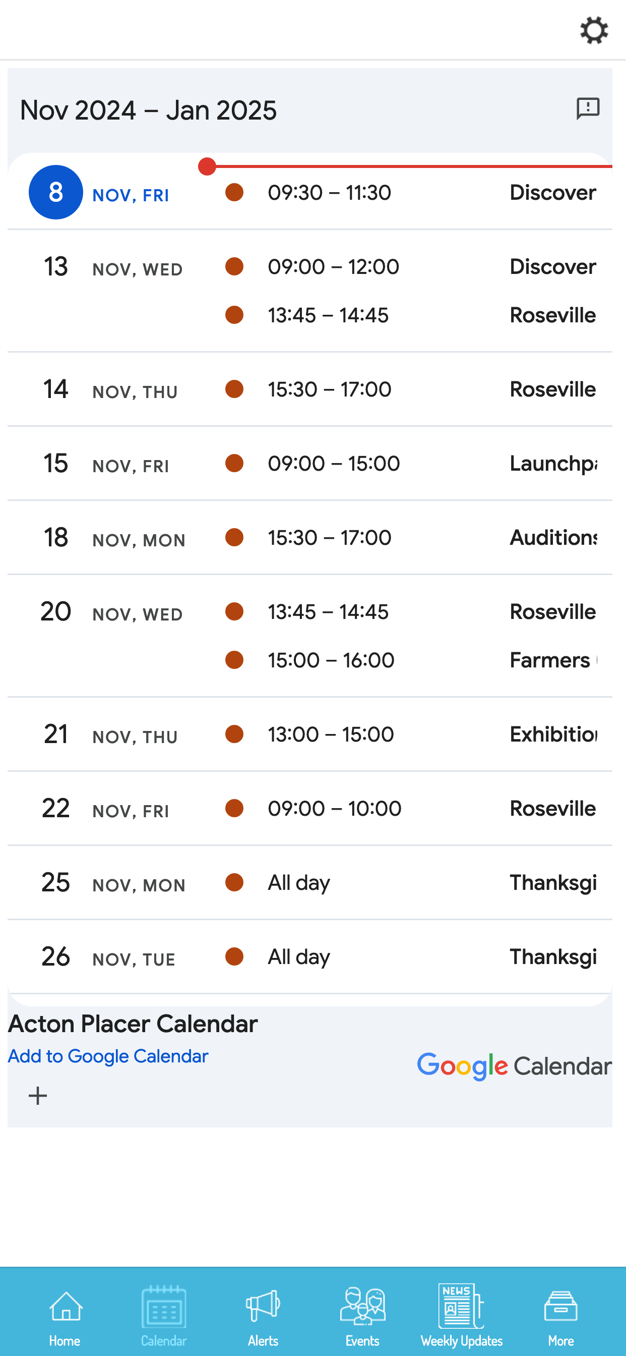 Acton Academy Rocklin App screenshot 2