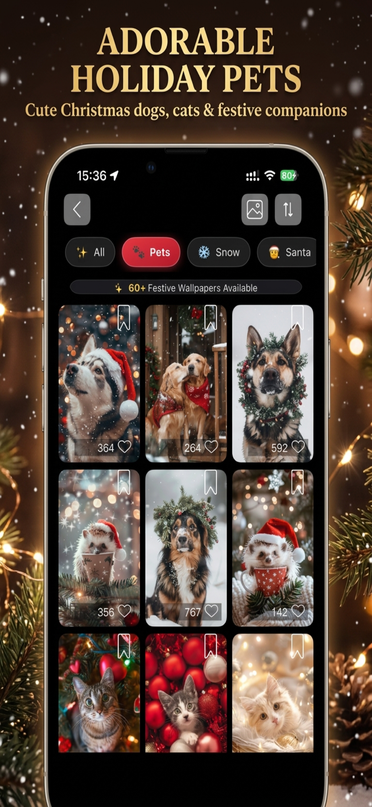 Christmas wallpapers countdown screenshot 5