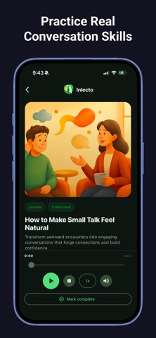 Inlecto - Micro Learning iPhone screenshot