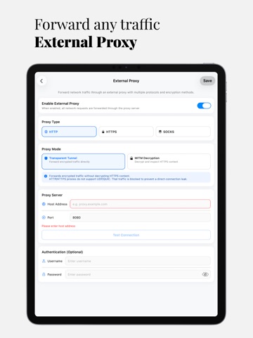 Network Sniffer iPad screenshot 4