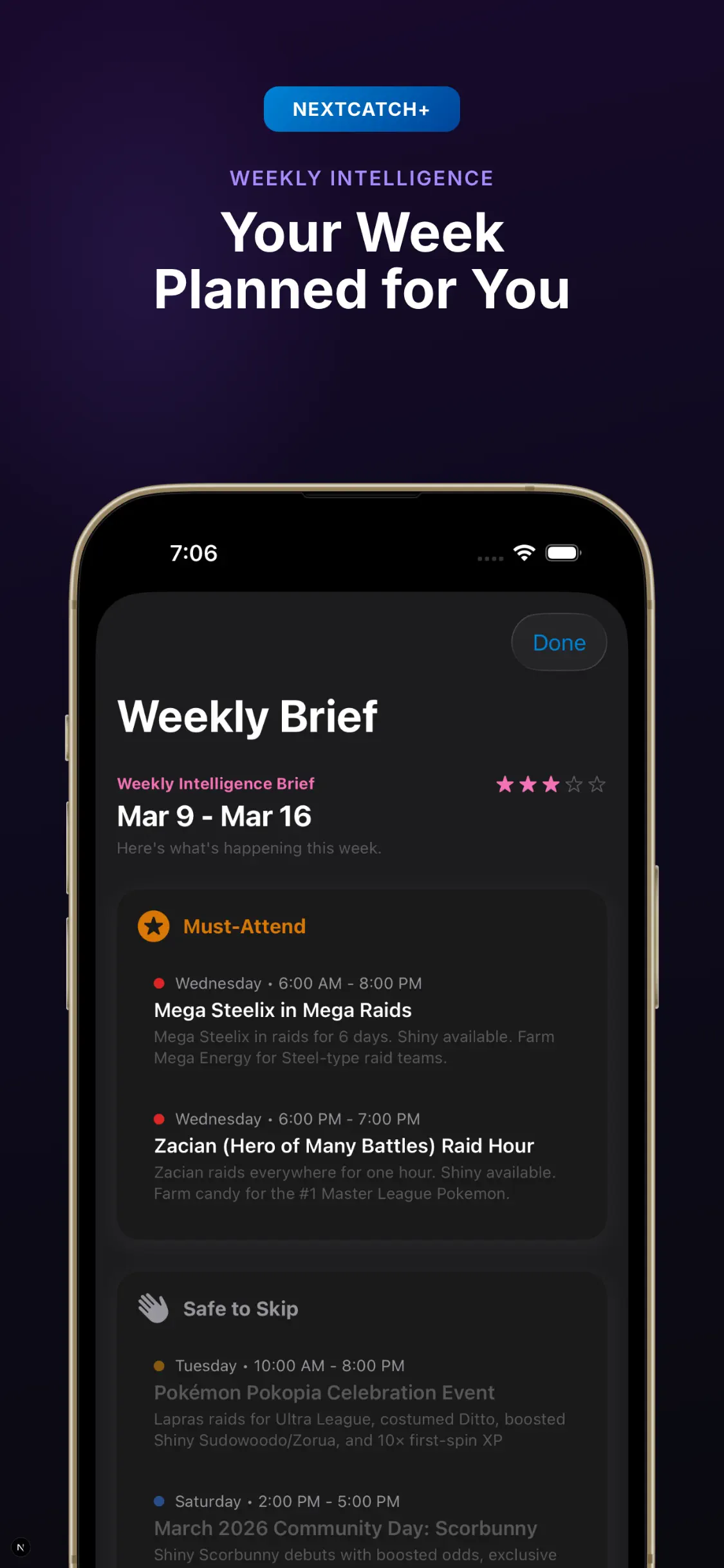 #9. NextCatch (iOS) Által: Dalvis Perez