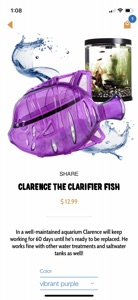 Clarence The Clarifier Fish screenshot #4 for iPhone