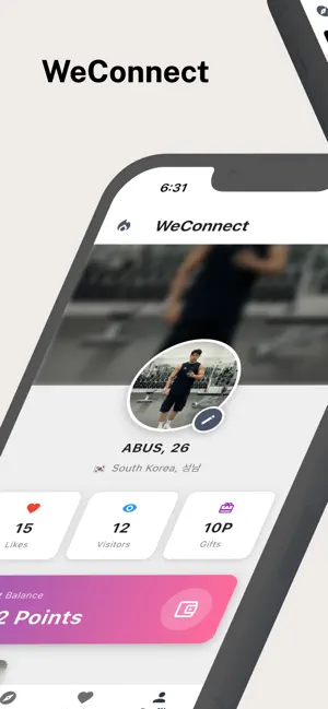WeConnect: Global Chat & Meet screenshot 1