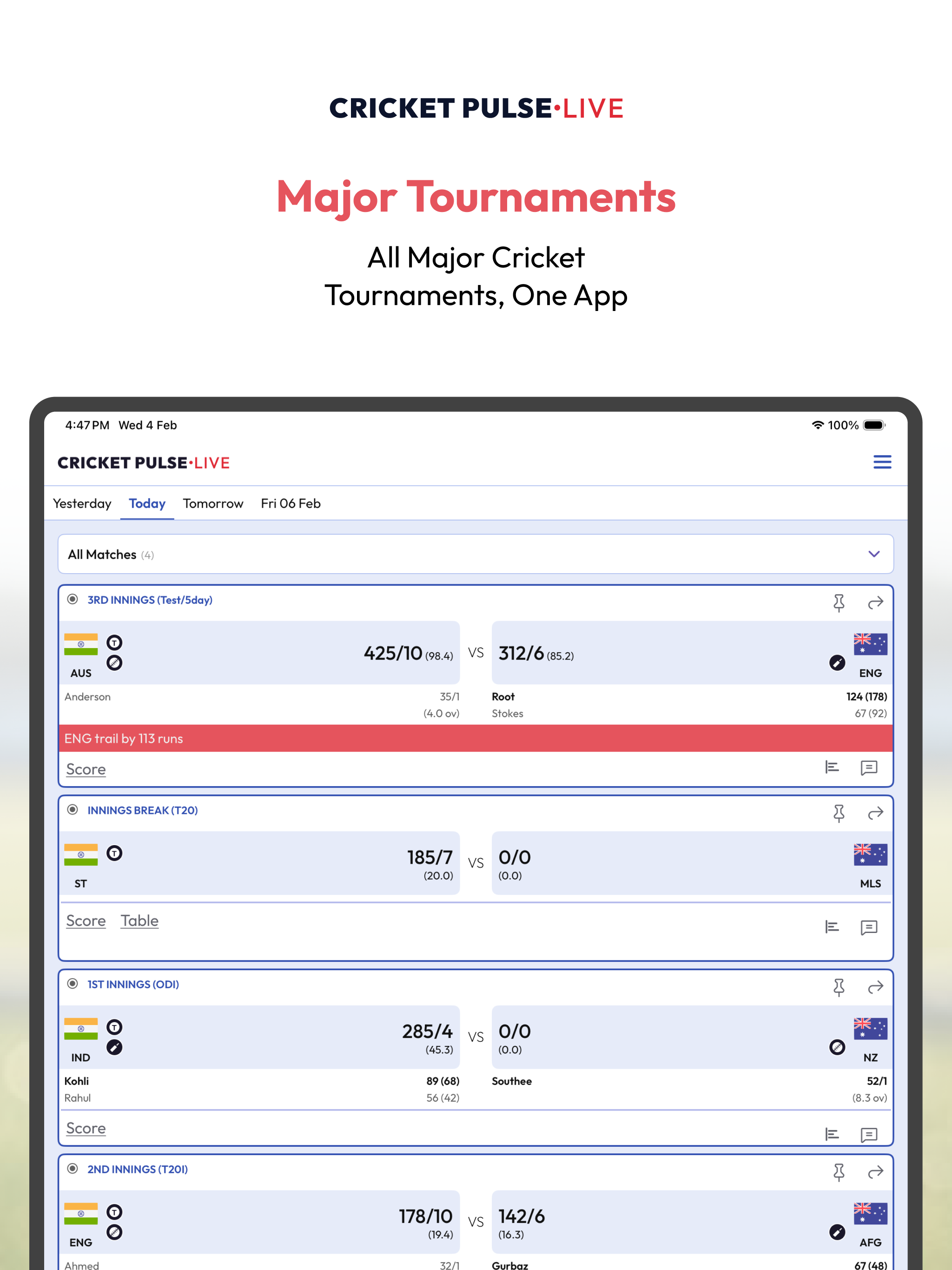Cricket Pulse Live - CPL screenshot 11