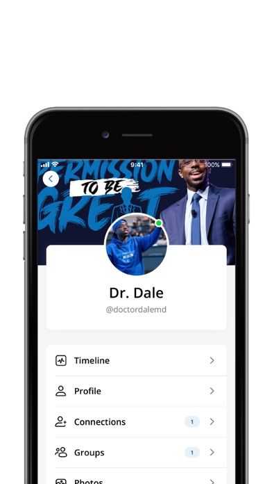 Black Men In White Coats iPhone screenshot 2 - Social Networking app