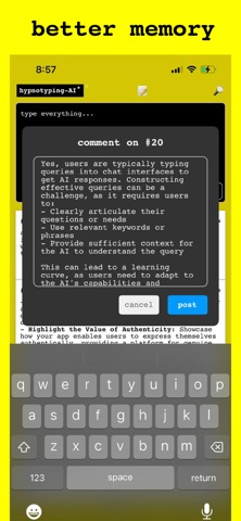 hypnotyping-AI* • brain tennis screenshot