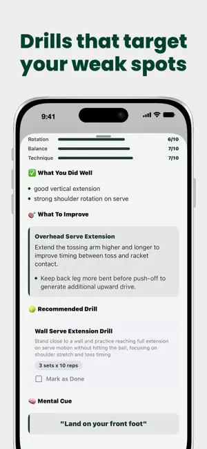 Tennis AI: Swing & Serve Coach screenshot 3