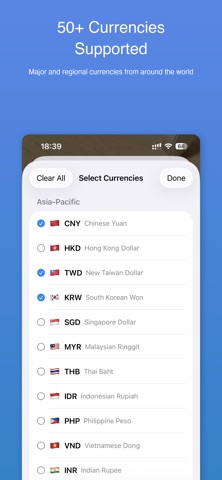 CurrencyCam - Exchange Rates Screenshot 5 of 5