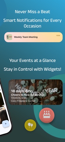 DaysToGo: Remind Me & Widget Screenshot 3 of 7