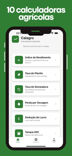 Calculadora Agrícola - CalAgro screenshot 1