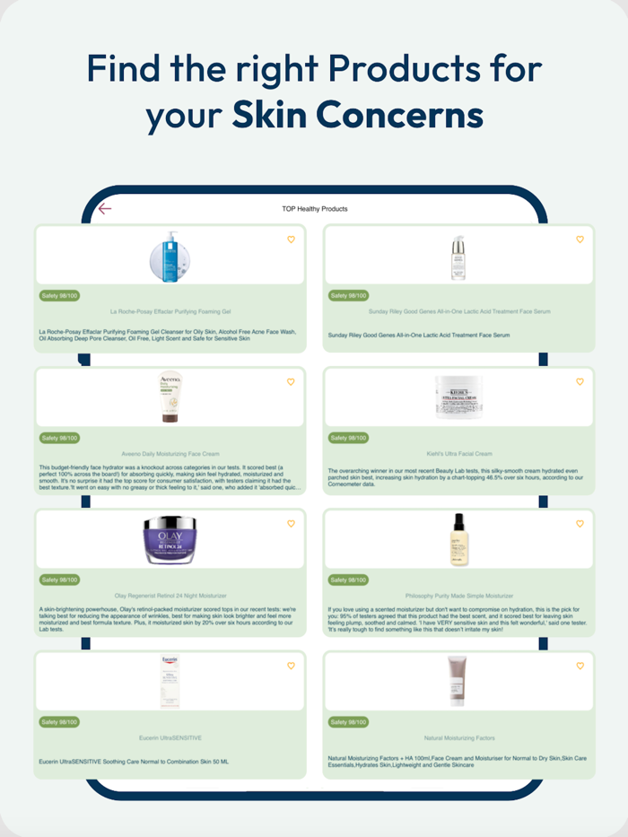 AI skin care scanner