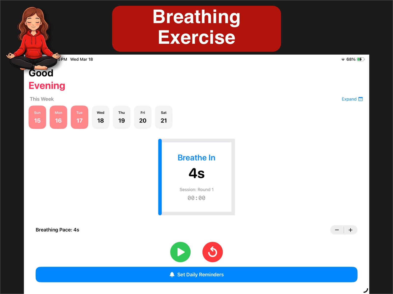 Box Breathing - Mindful Timer ipad screenshot 4