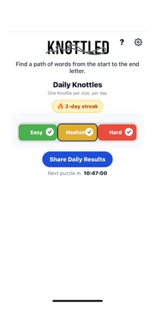 Knottled screenshot