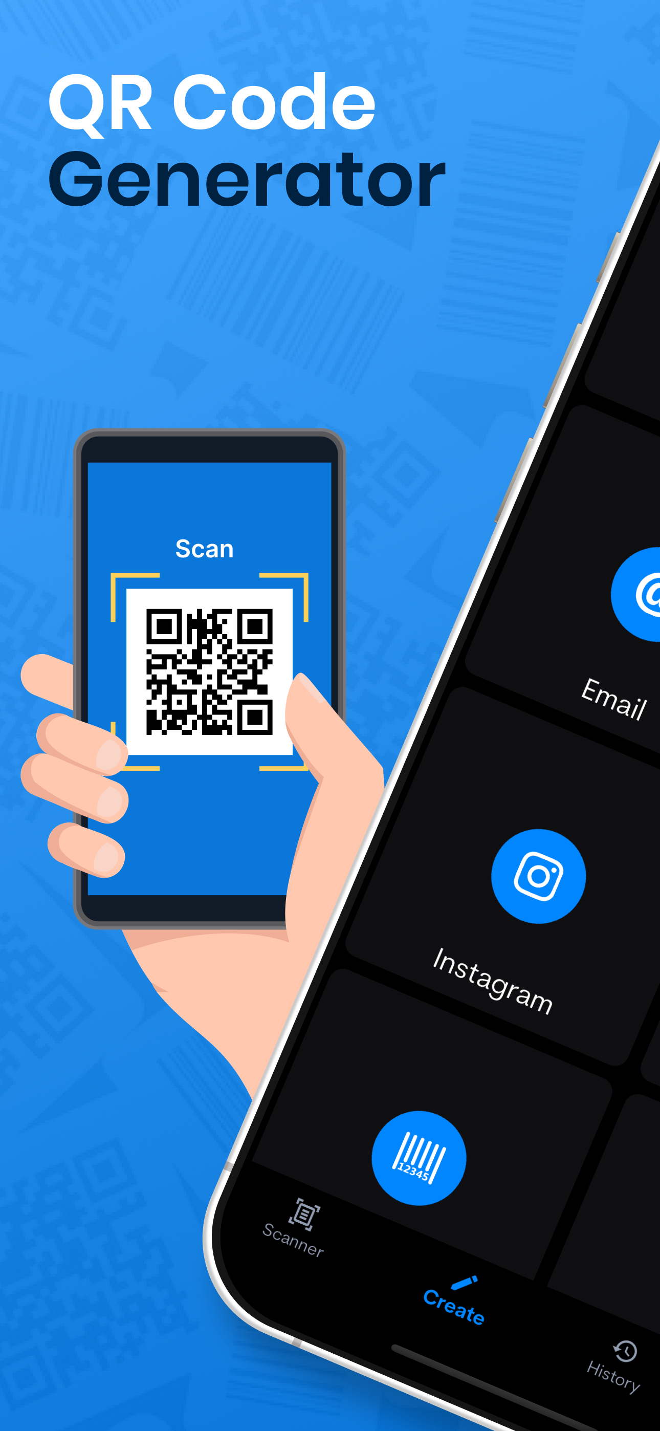 QR Code Generator & Scanner ٭