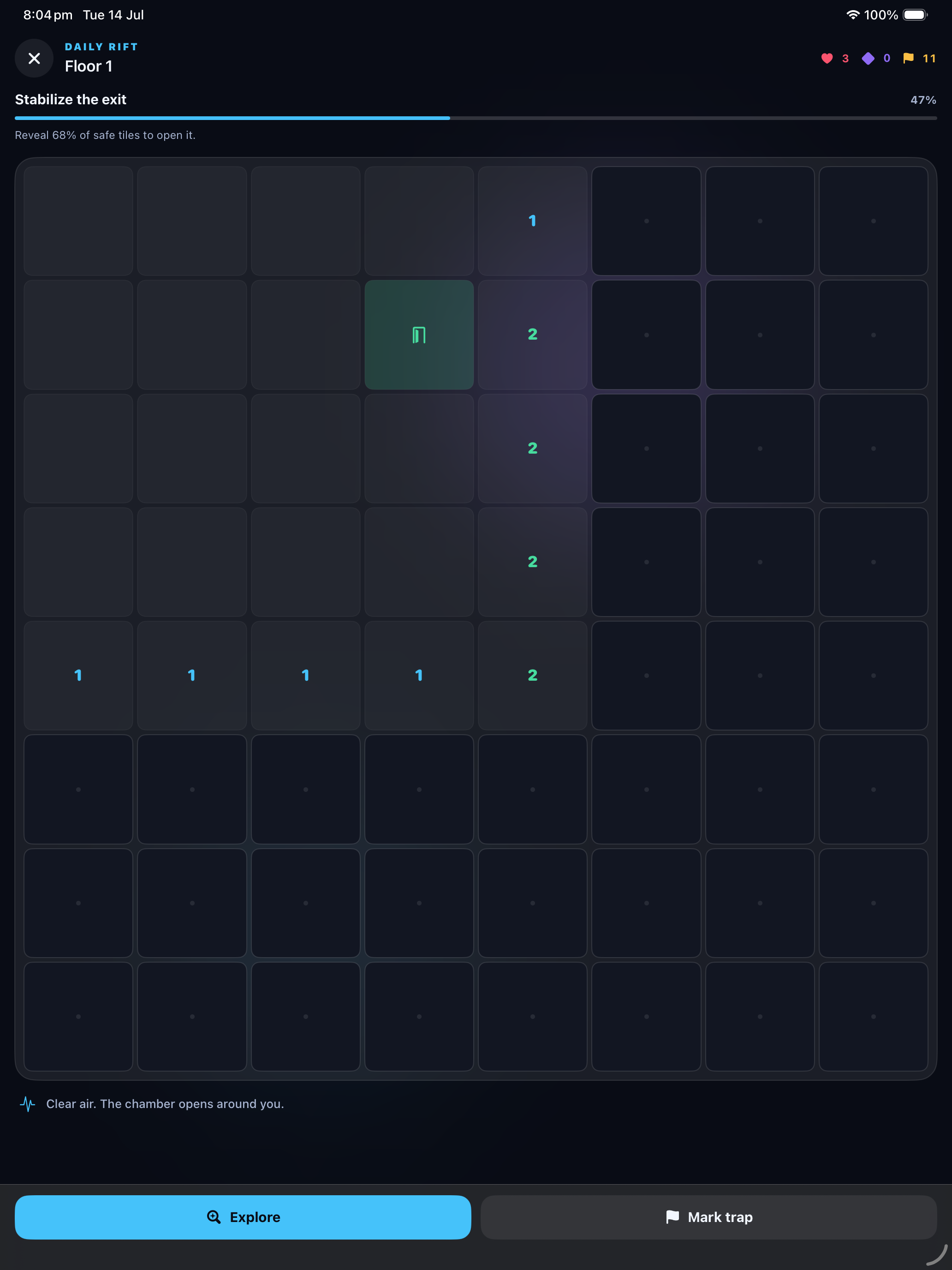 GlyphSweeper: Rogue Puzzle screenshot 10