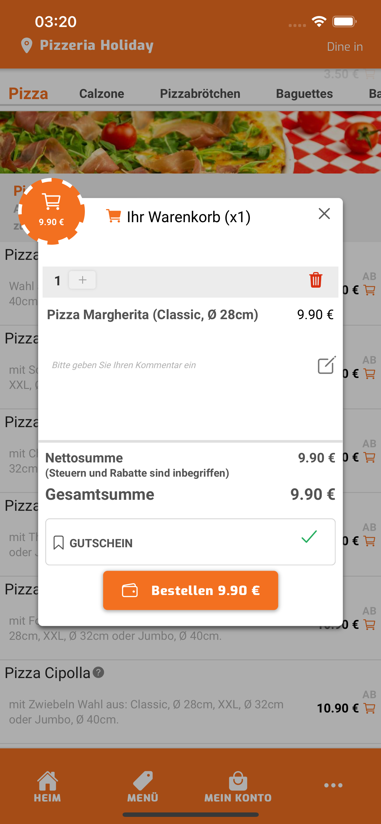 Pizzeria Holiday
