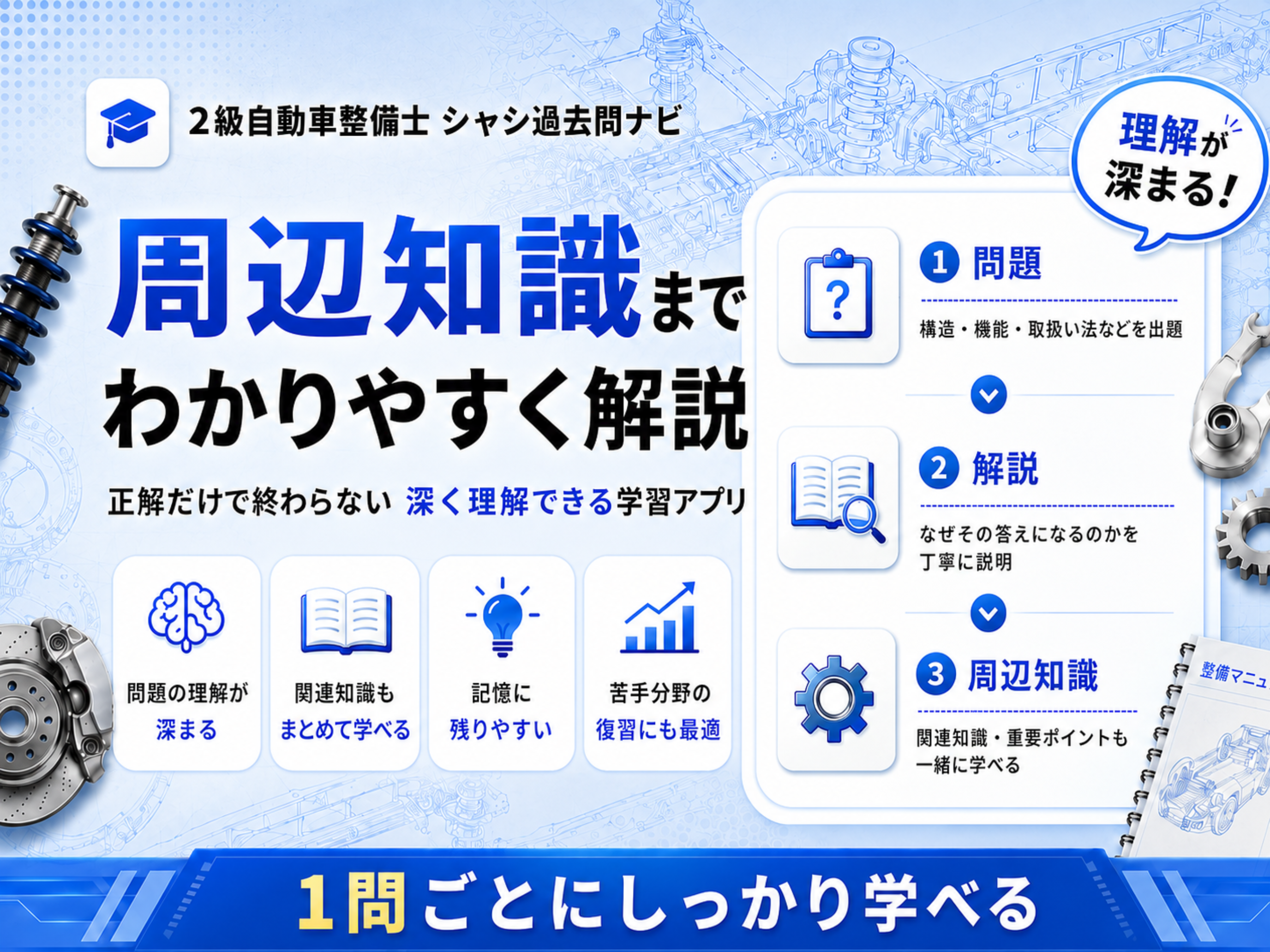 二級自動車シャシ整備士過去問ナビ screenshot 5