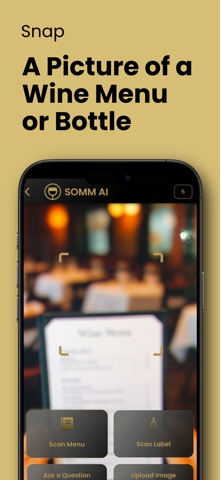 Somm AI: Wine Menu Scanner screenshot
