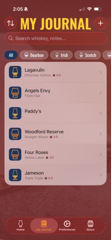 The Glorious Whiskey Journal screenshot 3