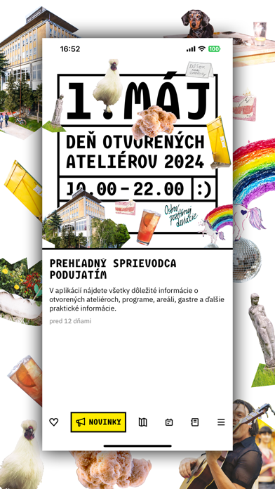 1. MÁJ app screenshot