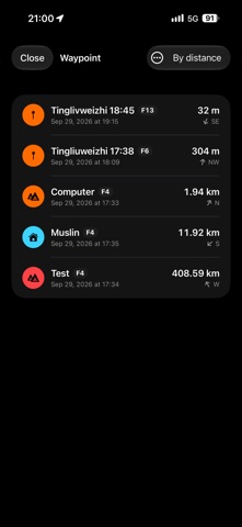Waypoints Compass & Backtrack Screenshot 5 of 10