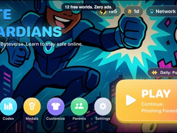 Byte Guardians: Cyber Kids iPad screenshot