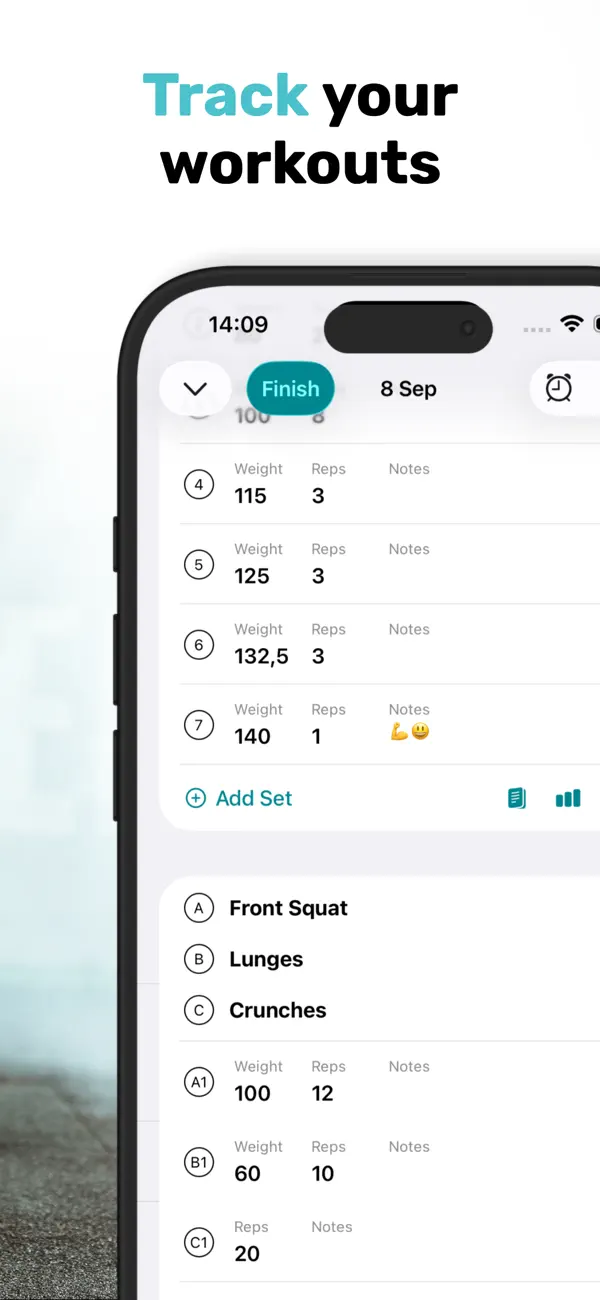 #2. RepCount - Gym Workout Tracker (iOS) By: Siper Apps AB
