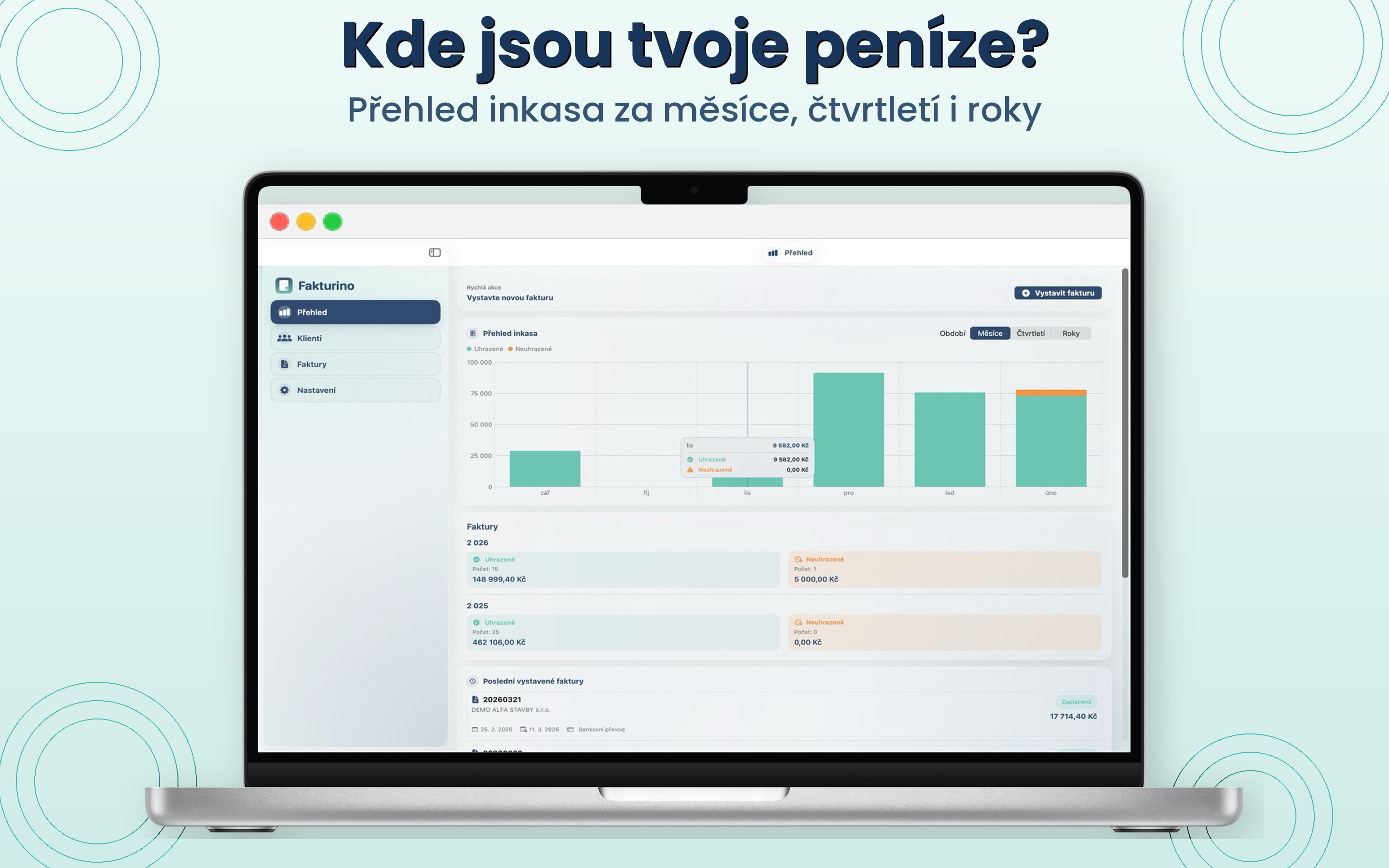 Fakturino – Fakturace pro OSVČ
