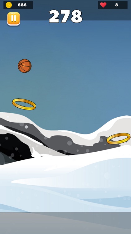 Golden Hoops: Ball Jump Mania