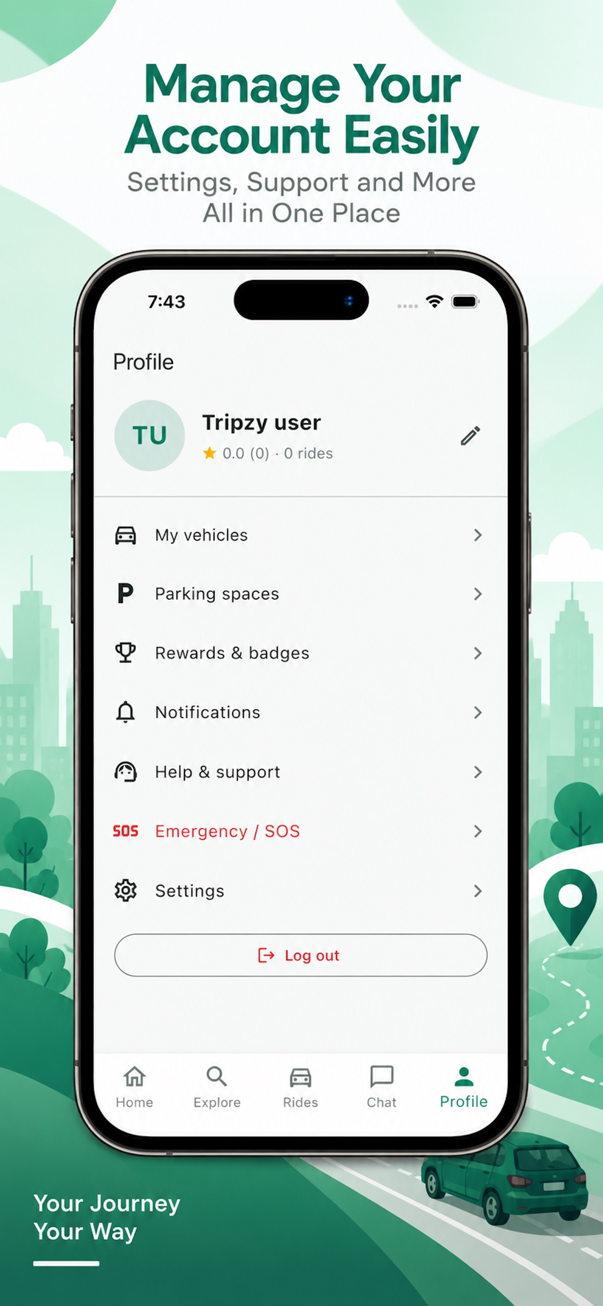 Screenshot 5 of Tripzy: Share Rides & Parking