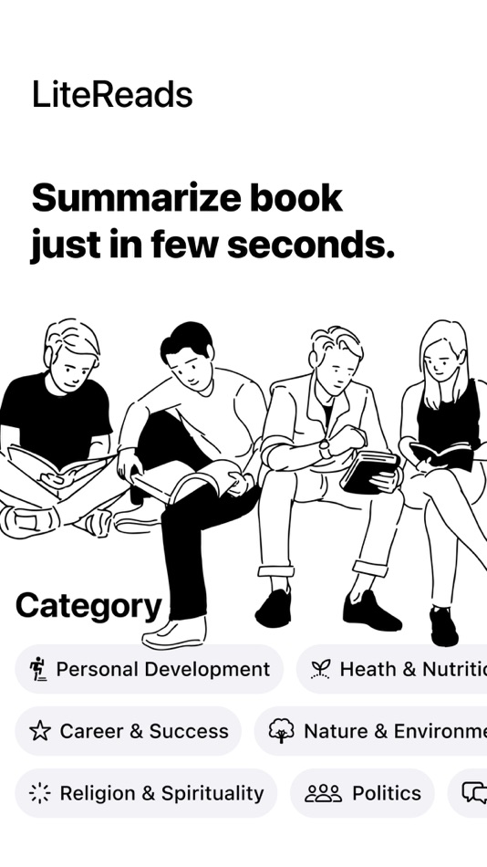 #1. Tiny Bookshelf: AI Summaries (iOS) 由: Tiny Leo Co., Ltd