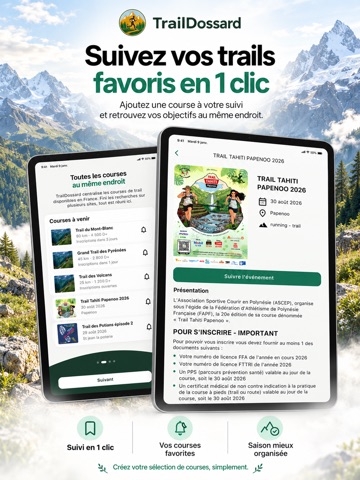 TrailDossard: Calendrier Trail iPad screenshot 4